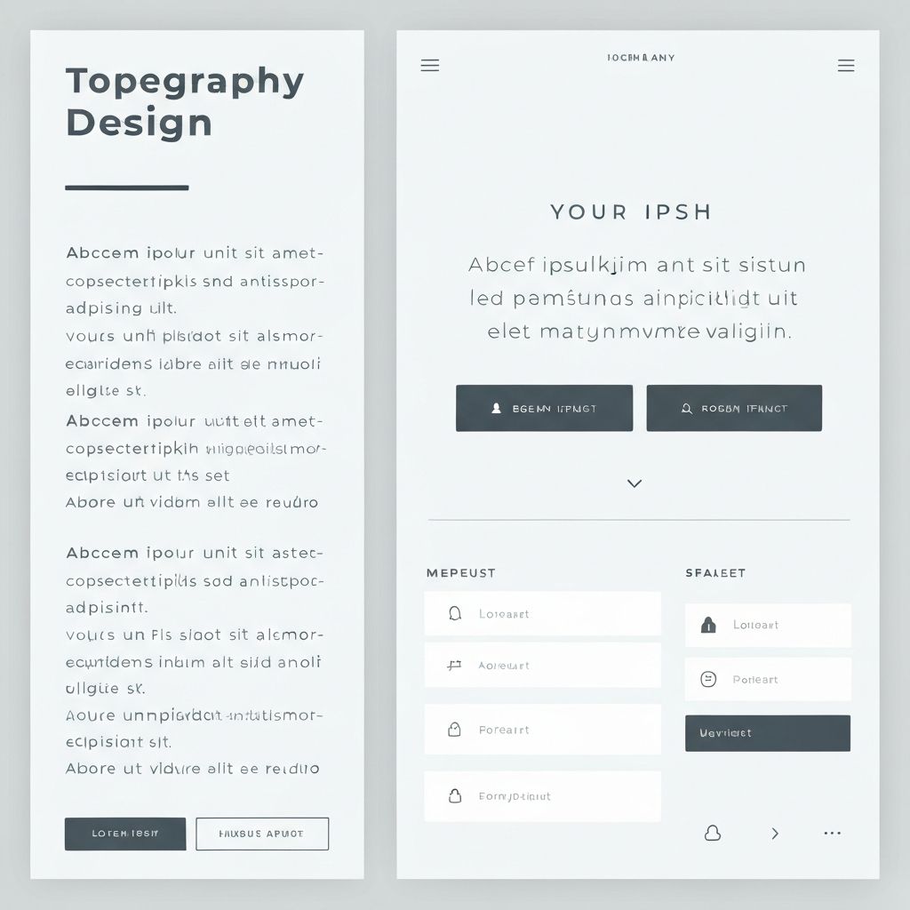 The Power of Typography in Digital Interfaces